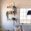 Powder Coated Industrial Forged Steel Linear Floating Shelf - (Colors: Black, White, & Gold) (Sizes: 12", 24", 36", 48") Industrial Steel (USA) diycartel 