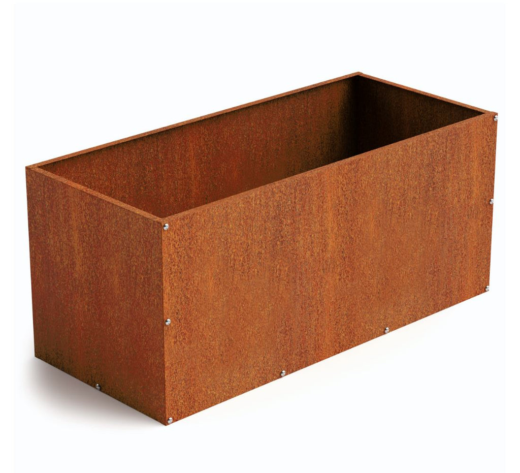 Corten Steel Planter Box (4 sizes) Outdoor diycartel 