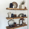 Industrial Steel Floating Shelf J Bracket with Lip - 2 Pack (Size: 11 ⅜", 8", 6") Industrial Steel (USA) diycartel 