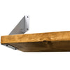 Industrial Forged Steel Angled Shelf Brackets - 2 Pack (Size: 12") Industrial Steel (USA) diycartel 