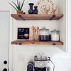 Industrial Steel Floating Shelf J Bracket with Lip - 2 Pack (Size: 11 ⅜", 8", 6") Industrial Steel (USA) diycartel 