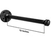 Industrial Pipe Faceout Clothing Rack / Display - 3 Pack (Size: 12") Industrial Pipe (Iron) diycartel 