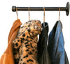 Industrial Pipe Faceout Clothing Rack / Display - 3 Pack (Size: 12") Industrial Pipe (Iron) diycartel 