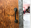 Industrial Pipe Door Handle (Size: 6", 9", 12") Industrial Pipe (Iron) diycartel 